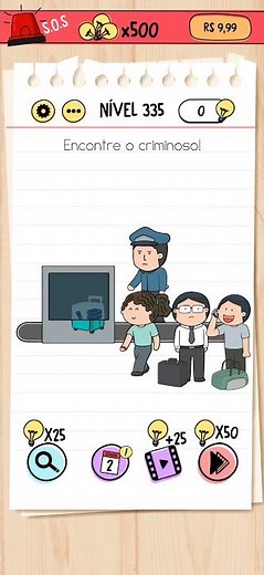 BRAIN TEST NÍVEL 335 EM PORTUGUÊS