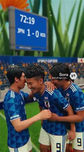 【ワールドカップ2026】日本vsコソボ サッカー日本代表とコソボ代表がミニチュアの世界でサッカーで戦ってみた