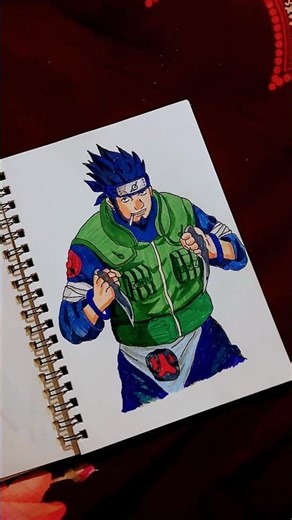 Asuma #anime #naruto #animeeart #drawing