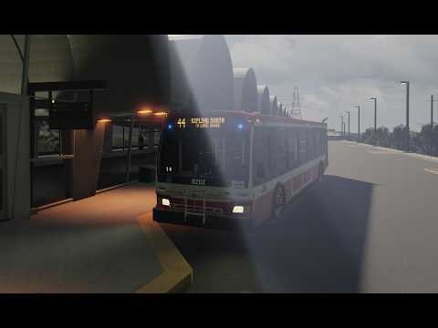TTC Bus route: 44 Kipling South on Roblox (Full Route)
