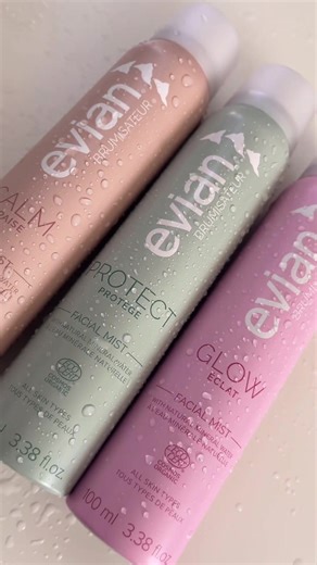 facial misting my way through summer @Evian Facial Spray 💦 ✨ there’s a mist for everyone with 3 types: glow, calm & protect. literally a perfect way for my skin to stay hydrated and protected in this heat. facial mists are a thing and is my thing. 😍 are you willing to try these? #evianspray #evianfacialspray #evianglow #eviancalm #evianprotect #ultabeauty #facialspray #skinroutine #facialmist