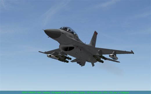"Falcon BMS" F-16 Combat Flight Simulator Game Review