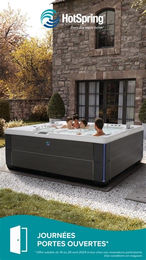 Portes ouvertes le 14 et 26 avril. Venez-vite et profitez des offres. | Hot Spring Spas | Facebook