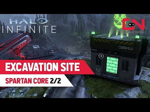 Excavation Site SPARTAN CORE Locations Halo Infinite
