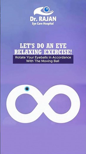 Eye Relaxing Exercise: Follow the Ball for Better Focus.