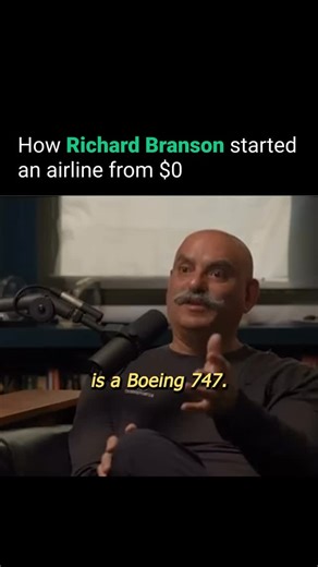 Grow As Entrepreneurs on Instagram: "Richard Branson started Virgin Atlantic without millions in funding. Instead of buying, he leased a Boeing 747 for around $200,000 per month by negotiating directly with Boeing, despite British Airways being their official UK client. He cleverly used negative working capital to launch operations. Tickets were sold months in advance, fuel was paid 30 days after flights, and lease payments were deferred, allowing cash flow before expenses hit. This move proved 
