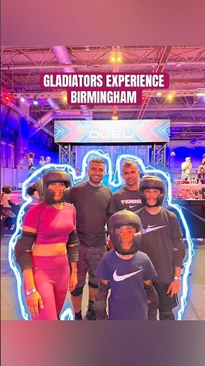 Gladiators experience 2026 #thingstodoinbirmingham #funthingstodowithkids #familyfun #gladiators