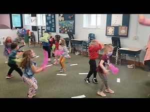 Mrs. Connelly's Pre-K class Music Scarf Dance Nutcracker Dance of the Sugar Plum Fairy