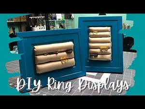 DIY Ring Display | Craft Show Display Idea