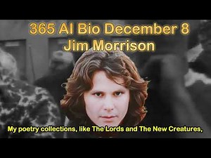 【365 Bio】 Dec 8 Jim Morrison, Happy Birthday #JimMorrison #Lifestory #Biography