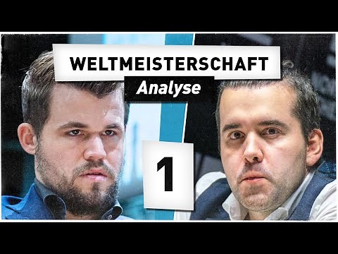 NEPO vs CARLSEN || Partie 1 || Schach WM 2021