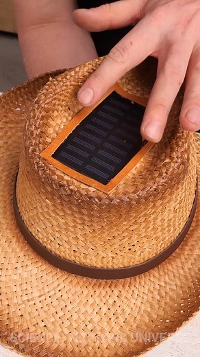 Solar Powered Fan Hat | Science, Tech and Universe