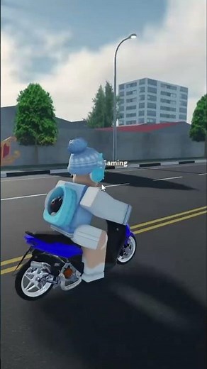 My Cousin and I Are Going on a Fun Motorcycle Race on the Circuit in the Roblox Game