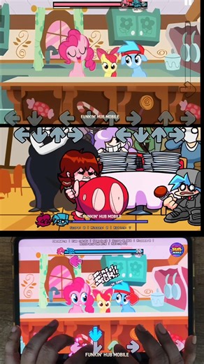 FNF Nom Nom Noms With Little Pony Mod - Friday Night Funkin' Mobile Game