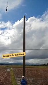 90K views · 1.2K reactions | Basic pole climbing 35ft. Wood pole #reelsviralシfb #buhaylineman #linemaninaction #fbreelsfypシ゚ #linemanwork #linemanlife #linemanstrong #linemanpride #WarriorsOfLights #Lineman #poleclimbing 﫡﫡﫡 | Pedro Paul Cañedo | Facebook