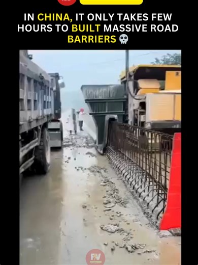 Innovative Road Barrier Installation in China