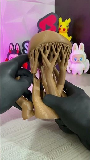 Space Lamp I 3D Printed