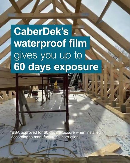 CaberDek = CaberFloor P5 compliant flooring with a tough, waterproof and slip-resistant film.
