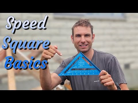 How to use a speed square