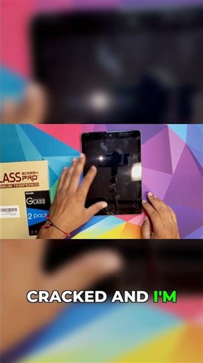 Replacing a Damaged Tempered Glass Protector (Step by Step) #Shorts #Tutorial
