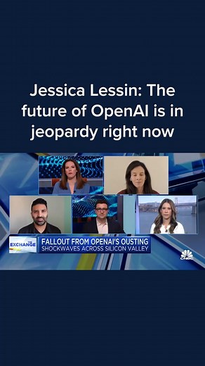 Jessica Lessin, editor-in-chief of The Information, discusses the fallout from OpenAI’s ousting of CEO Sam Altman. For the latest on the OpenAI shake-up, check out the #linkinbio. #cnbcindonesia