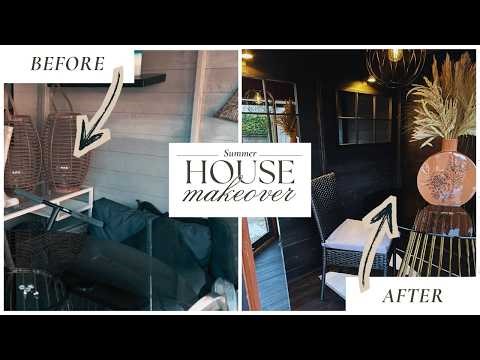 Summerhouse Cleaning Guide + Beautiful Summer House Makeover Ideas | Start to Finish