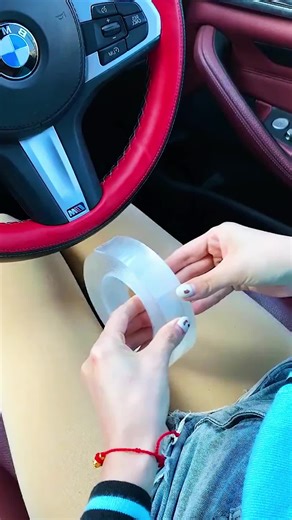 Help! This nano adhesive tape is unbeatable in stickiness! Everything stays firmly in place! #NanoAdhesiveTape#InvisibleTapeMagic