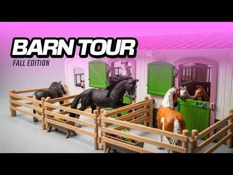 Tour of My New Schleich Horse Barn Setup