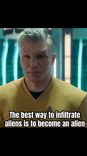 The best way to infiltrate aliens is to become an alien#startrek #shorts #shortvideo #series