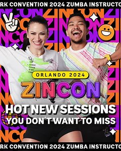 ZINCON 2024 is coming in HOT with over 15 exciting new sessions to help you learn, grow, and have a blast! Register now to snag your spot before these sessions fill up - https://bit.ly/3SKBwLH . . . . . . . . #Zumba #ZIN #ZINLife #StepIntoHappy #ZINCON | Zumba Instructor Network - ZIN
