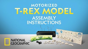 National Geographic - Motorized T-Rex Model - Instructions