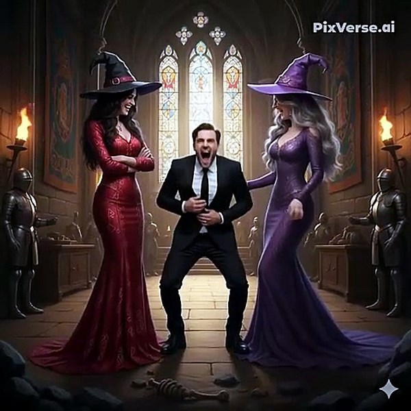 Man becomes a woman with a magic witch corset! – Gender swap transformation (male to female!)