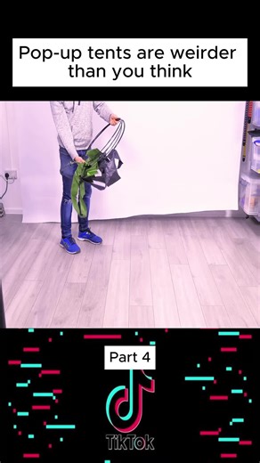 Weird Science of Pop-Up Tents: Twists and Folds Explained