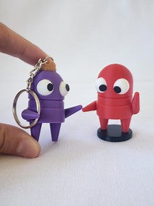 Tall Repo Robot Semibot Figurine or Keychain– Moveable Arms & Eyes – Custom Colors Available - Etsy UK