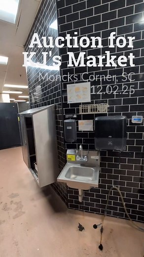 You know that feeling when you need commercial refrigeration but the price tag makes you hesitate? This auction might change that. A complete KJ's Market grocery store in Moncks Corner, South Carolina is closing its doors and everything inside is going up for online auction December 2nd. Walk-in freezers, bakery production equipment, deli cases, shelving systems, and a commercial generator are all finding new homes. Preview everything in person December 1st from 3-6 PM. If you could upgrade one 