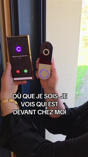 SONNETTE CAMÉRA AVEC APPLICATION TÉLÉPHONE #tiktokshop #caméra #sonnette