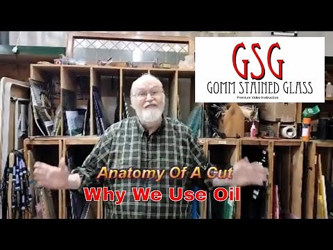 Anatomy Of A Cut - Why We Cut Glass With Oil V426