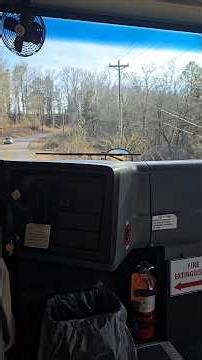 Hill climb / 2011 IC CE School Bus Maxxforce DT #icbus #schoolbus #Bus #diesel #maxxforce