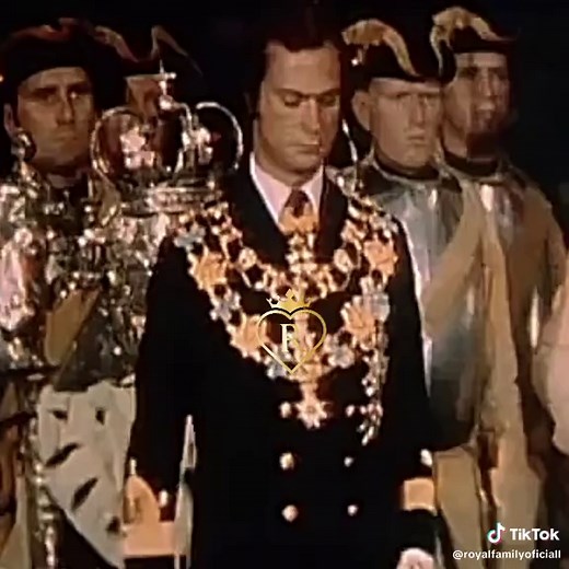 Enthronement Ceremony of King Carl XVI Gustaf in 1973