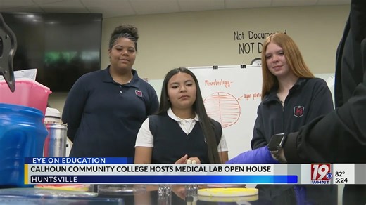 Calhoun Community College Hosts Med Lab Open House | April 22, 2026 | News 19 at 5 p.m.