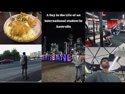 Day In The Life of An International student in Brisbane, Australia 🇦🇺
