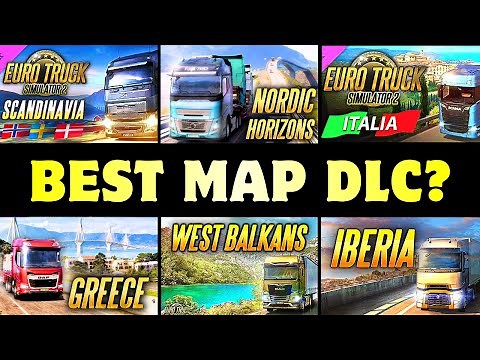 ETS2 - BEST Map DLC to Buy in 2026 | Comparison of All Map DLCs | Euro Truck Simulator 2