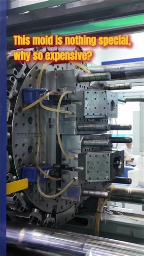 This mold is nothing special, so why is it so expensive #customplasticcomponents #injectionmold
