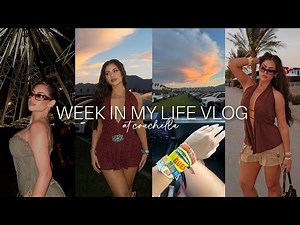 WE OUTSIDE 👀 Coachella Vlog!! Get Ready with me, Events, & more!