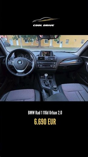 BMW Rad 1 116d Urban 2.0 - 6 690 EUR !!