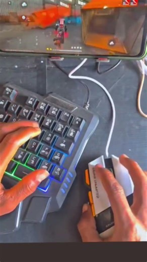 mini PC setup Mouse Keyboard Free fire #shortvideo #ffshort #trending #ytshorts #100k #viral #ffmax