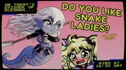 🟣[Episode 1239] Wraps you in a snake girl's coils [ENG/CC]|!sketchcomms