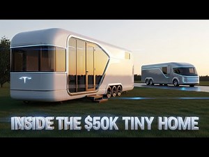 Inside Elon Musk’s Famous $50,000 Tiny Home – Full Preview