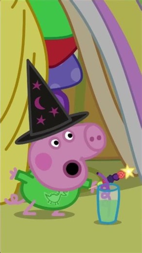 Will George's Magic Spell Work?! 🪄 #peppapig #shorts