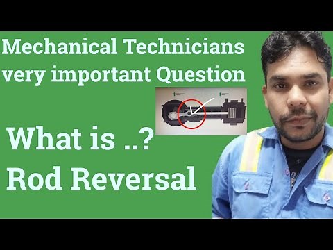 Reciprocating compressor question\nwhat is a Rod Reversal ??